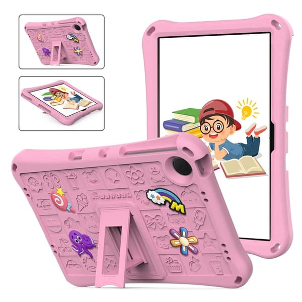 Samsung Galaxy Tab A11 Plus / A9 Plus Skal EVA Kickstand Rosa