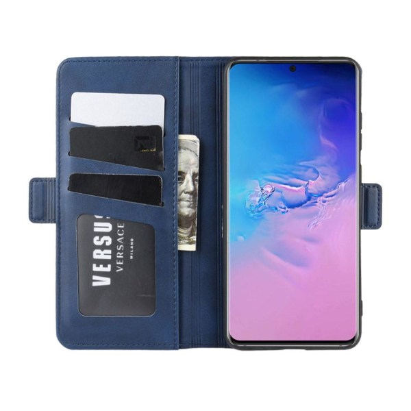 Samsung Galaxy S20 Ultra - Plånboksfodral - Mörk Blå DarkBlue Mörk Blå