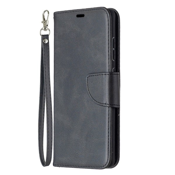 Samsung Galaxy S20 FE - Läder Fodral - Svart Black Svart