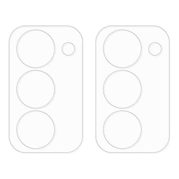 Xiaomi Redmi 15 2-PACK Linsskydd Härdat Glas Transparent