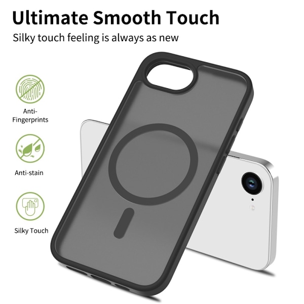 iPhone 16e Skal MagSafe Skin Touch Lila