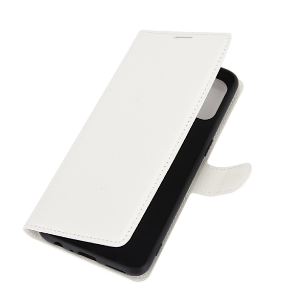 OnePlus Nord N10 5G - Litchi Fodral - Vit White Vit