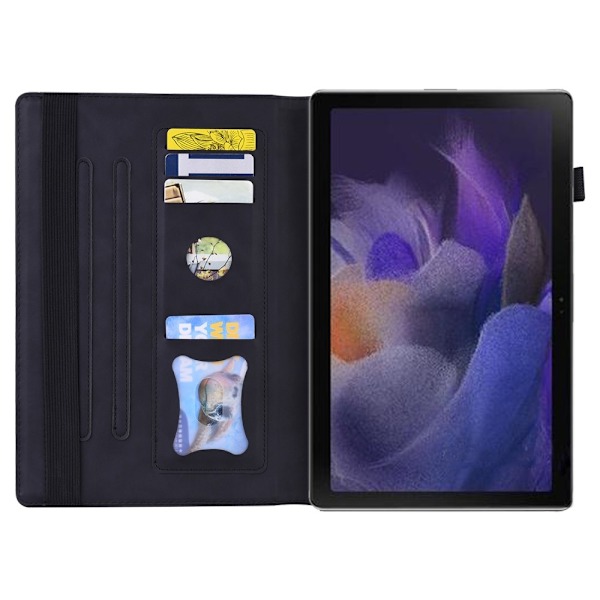 Samsung Galaxy Tab A8 10.5 (2021) Fodral Med Frontficka Svart