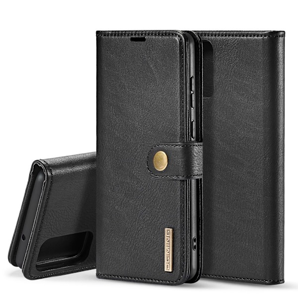 Samsung Galaxy S20 Ultra - DG.MING Magnet/Plånboksfodral - Svart Black Svart