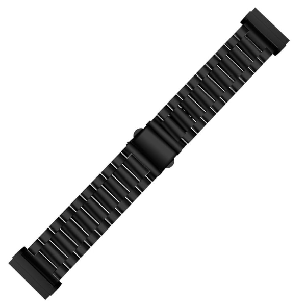 Lyxigt Metallarmband Fitbit Versa 3/Fitbit Sense - Svart Black Svart