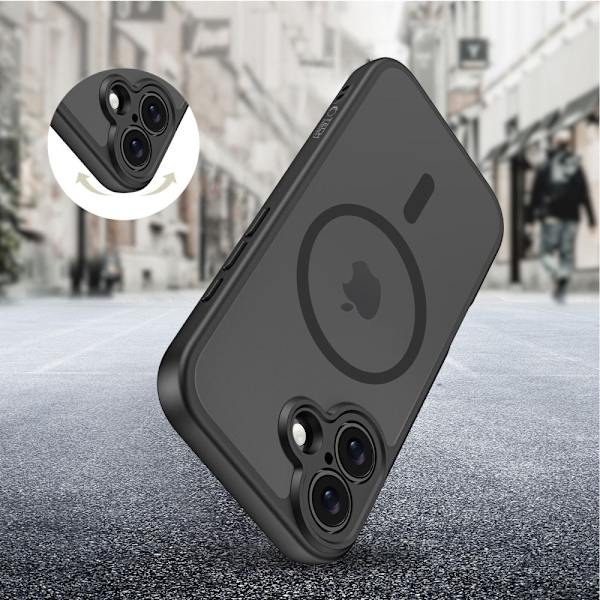 Tech-Protect iPhone 17 Skal MagSafe BasicMag Matt Svart
