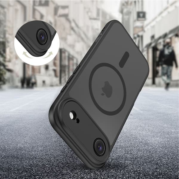 Tech-Protect iPhone Air Skal MagSafe BasicMag Matt Svart