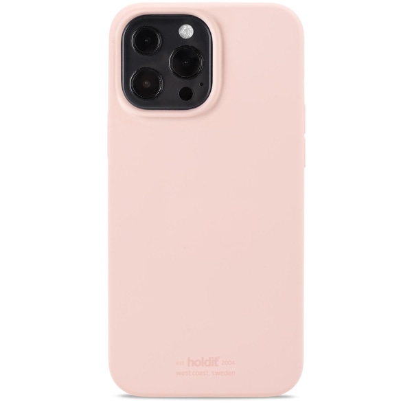 holdit iPhone 13 Pro Max - Mobilskal Silikon - Blush Pink Rosa