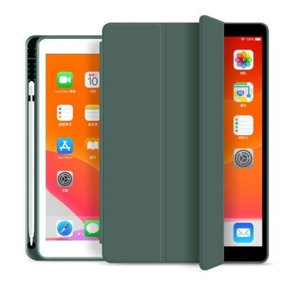 Tech-Protect iPad 10.2 2019/2020/2021 Fodral Med Pennhållare Grö