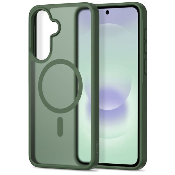 Tech-Protect Galaxy A37/A36/A56 Skal MagSafe MagMat Grön