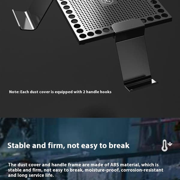 Xbox X Dammskydd Med Hållare För Headset Vit