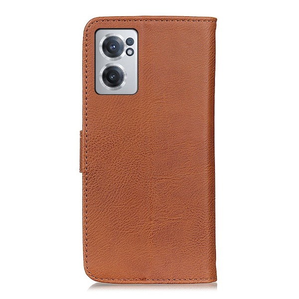 KHAZNEH OnePlus Nord CE 2 5G Fodral Läder Brun