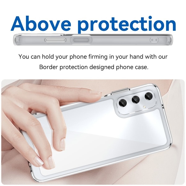 Samsung Galaxy A05s 4G Skal TPU/Akryl Shockproof Transparent