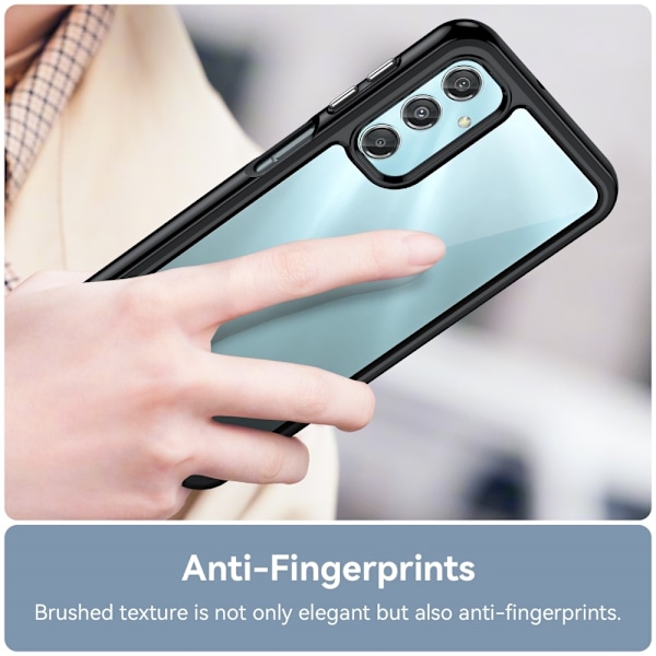Samsung Galaxy A25 5G Skal Shockproof Akryl/TPU Svart