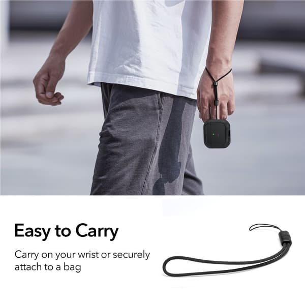 ESR AirPods 4 Skal MagSafe Orbit HaloLock Svart