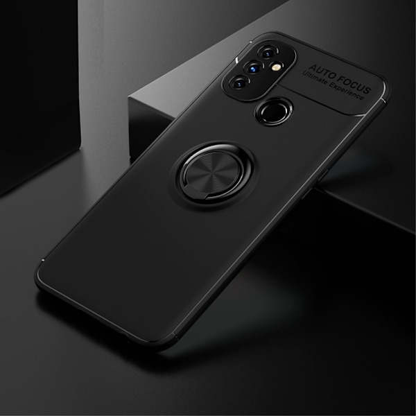 OnePlus Nord N100 - Ring Skal - Svart Black Svart