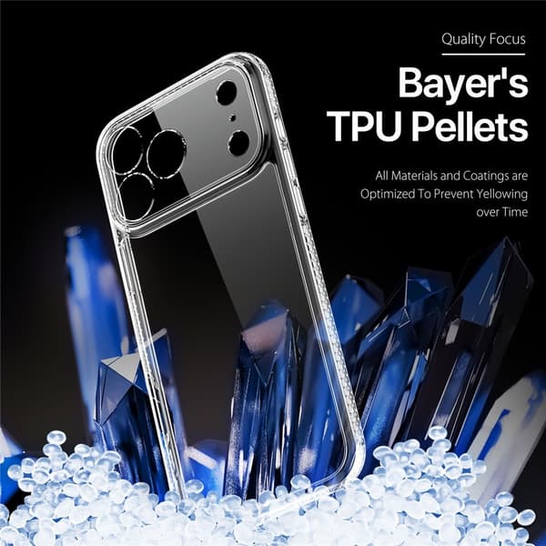 DUX DUCIS iPhone 17 Pro Max/18 Pro Max Skal Clin Series Transparent