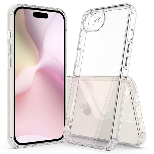 iPhone 16e Skal TPU / Akryl Transparent