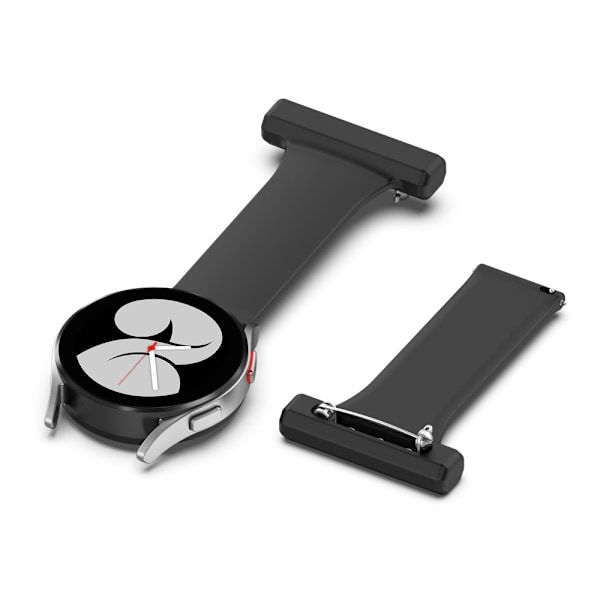 Smartklocka Rem För Sjuksköterska 20 mm Svart