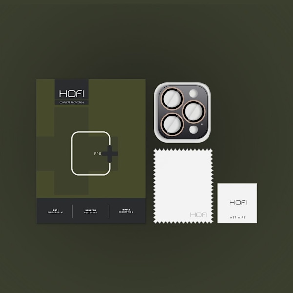 HOFI iPhone 16 Pro / 16 Pro Max Linsskydd CamRing Pro+