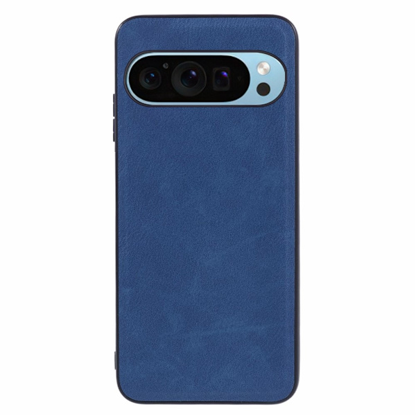 Google Pixel 10 / 10 Pro Skal Retro Läder Blå