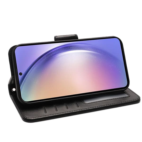 Samsung Galaxy A27 Fodral Läder Svart