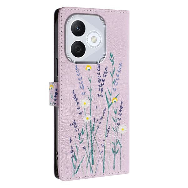 Honor 400 Lite Fodral Med Tryck Lavendel