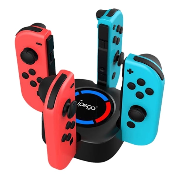 iPega 4in1 LED Laddningsstation Nintendo Switch Joy-Con
