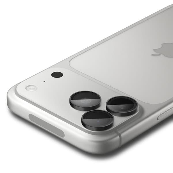 Spigen iPhone 18 Pro/18 Pro Max 2-PACK Linsskydd Optik Pro GLAS.tR 'Ez Fit'