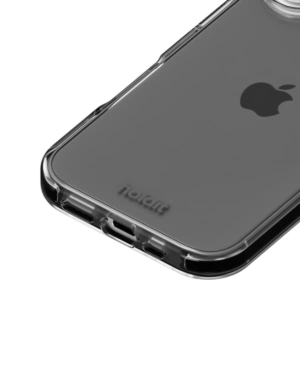 holdit iPhone 17 Mobilskal Seethru Svart