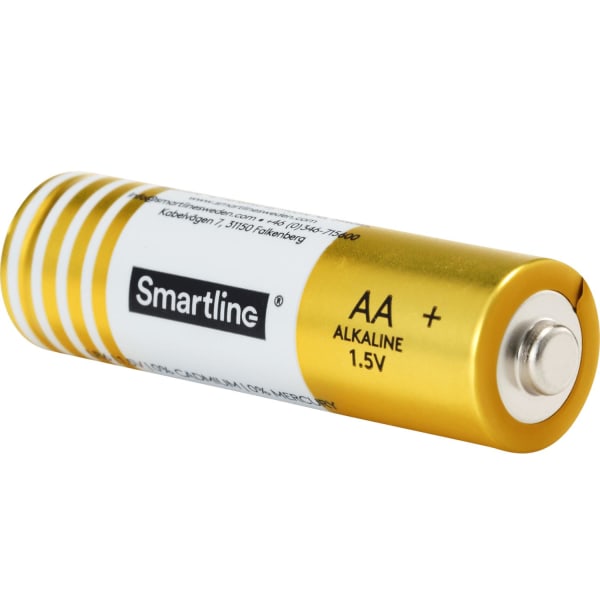 Smartline Alkaliskt Batteri AA LR6 1.5V 4-pack