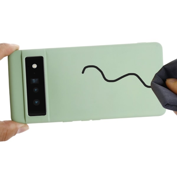 Google Pixel 7 Pro Skal Liquid Silikon Grön