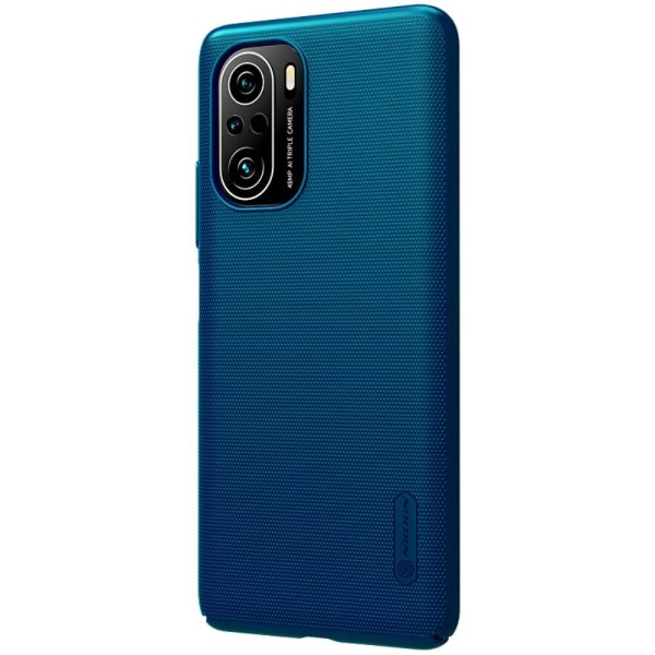 Xiaomi Mi 11i - NILLKIN Shield Frostat Skal - Blå Blå