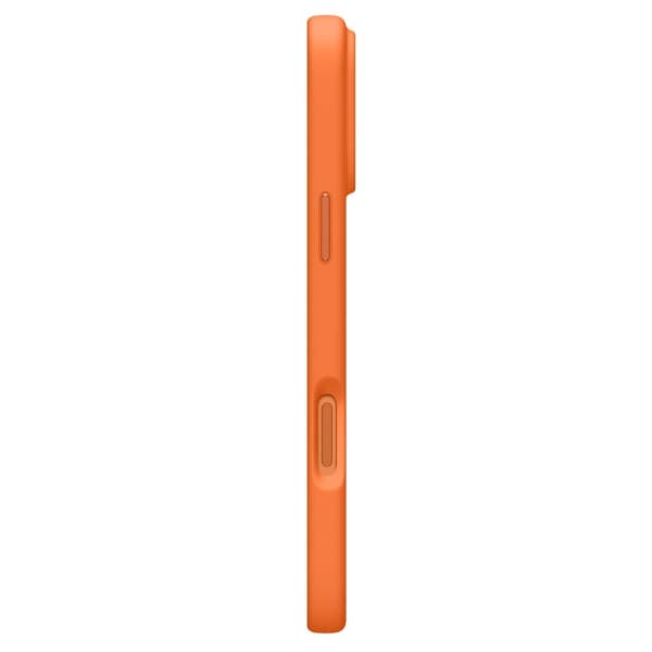 Spigen iPhone 17 Pro Skal MagSafe Silicone Fit Cosmic Orange