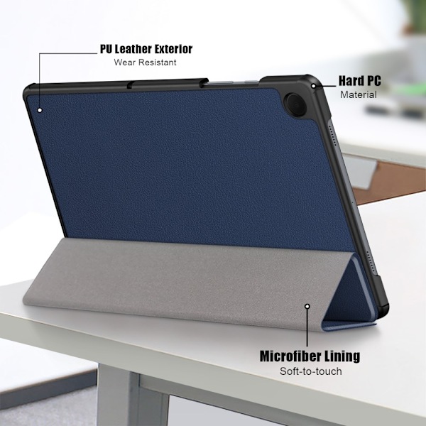Samsung Galaxy Tab A9 Plus Fodral Tri-Fold PU Läde