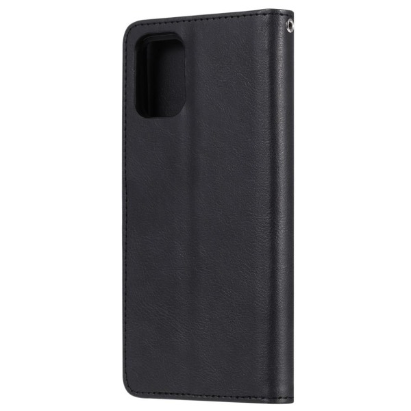 Samsung Galaxy A71 - 2in1 Magnet Skal / Plånboksfodral - Svart Black Svart