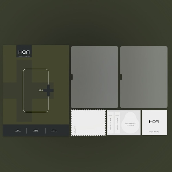HOFI iPad 11 2025 / 10.9 2022 2-PACK Skärmskydd PAPER LIKE