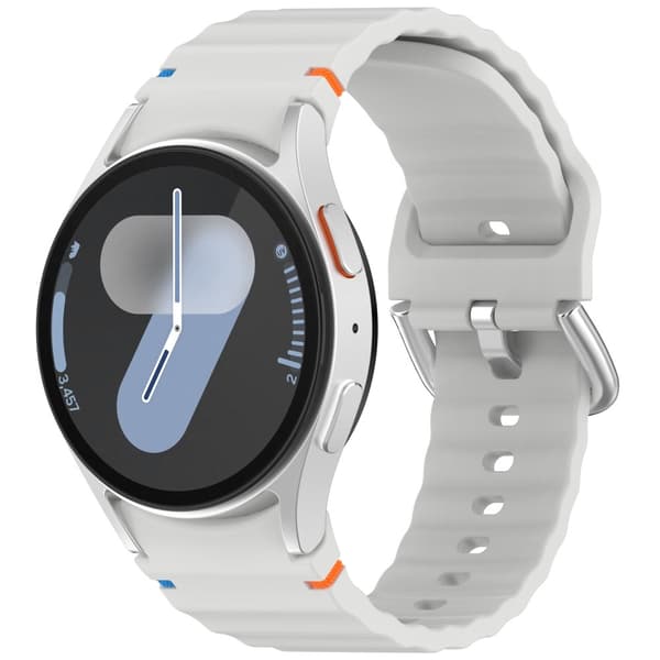 Galaxy Watch 5/5 Pro/6/7/FE Armband Silikon Wave Design