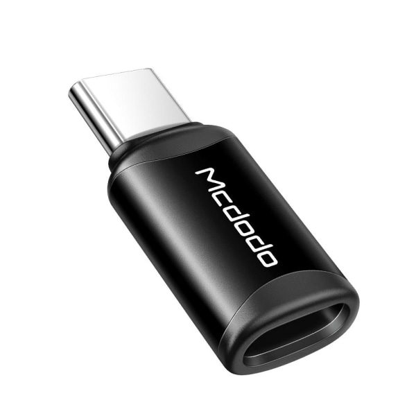 Mcdodo Lightning Hona - USB-C Hane Adapter Svart