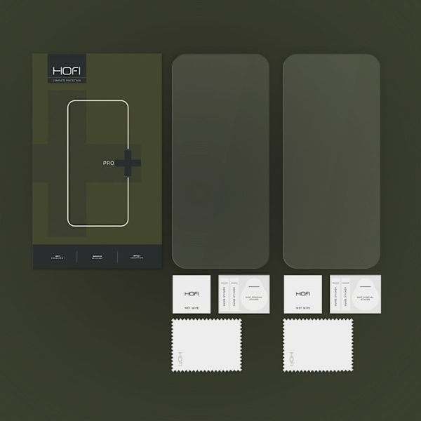 HOFI Google Pixel 9 Pro XL 2-PACK Skärmskydd Pro+ Härdat Glas