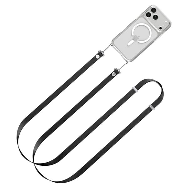 Spigen Mobilsnöre Lanyard Strap Crossbody Svart