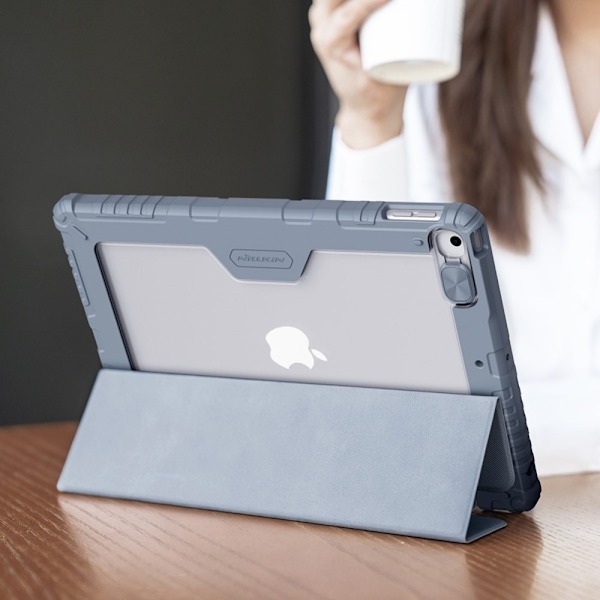 NILLKIN iPad 10.2 2019/2020/2021 Fodral CamShield Shockproof TriFold Svart Svart
