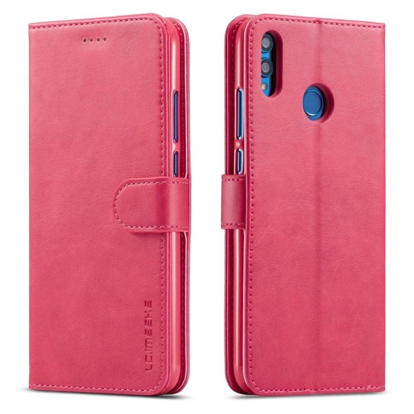 Huawei Honor 8X - LC.IMEEKE Plånboksfodral - Rosa Pink Rosa