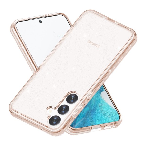 Samsung Galaxy S24 Skal Sparkling Glitter Guld