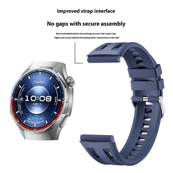 Huawei Watch GT 6 Pro 46 mm Armband FlexSilicone Blå
