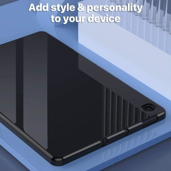 Samsung Galaxy Tab S6 Lite - Frostat TPU Skal - Svart Black Svart