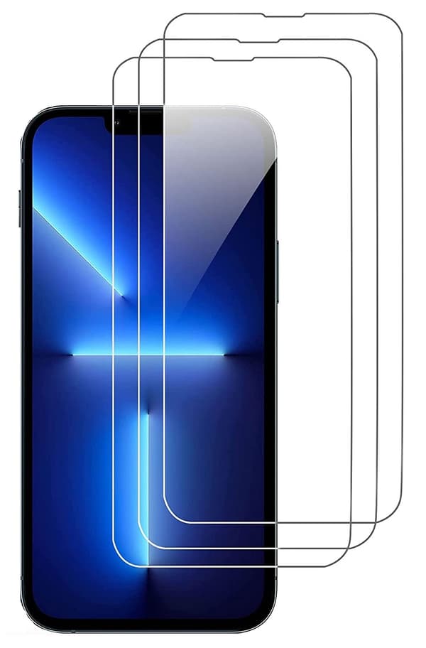 [3-PACK] iPhone 17e / 16e Skärmskydd i Härdat glas