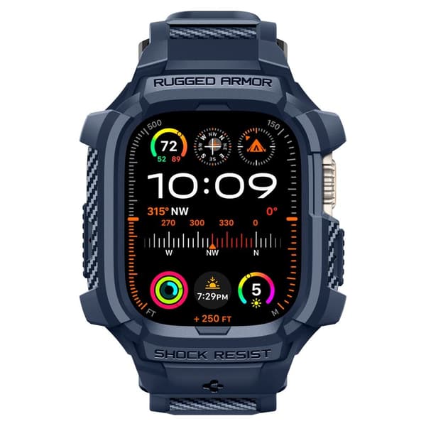 Spigen Apple Watch Ultra 49 mm Skal/Armband Rugged Armor 'Pro'