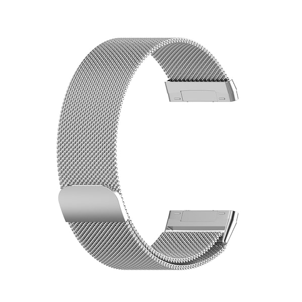 Milanese Loop Metall Armband Fitbit Versa 3/Fitbit Sense - Silver Silver Silver