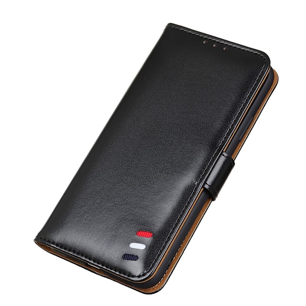 Xiaomi Mi 11 - Tri-Color Läder Fodral - Svart Black Svart